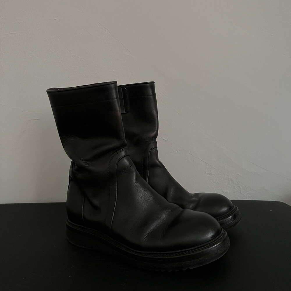 Rick Owens Creeper Boot Black